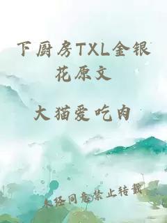 下厨房TXL金银花原文