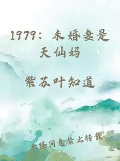 1979：未婚妻是天仙妈